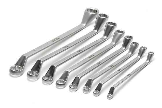 Ключи накидные MASTERTOOL SATIN FINISH набор 8 шт (6–20/22 мм) CrV DIN 838 72-3108 Харьков