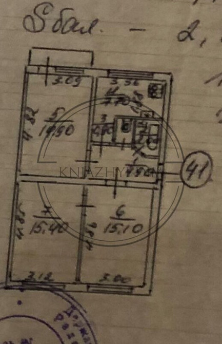 Продаж 3-кімнатна квартира, метро Нивки 10 хв. пішки. № 21141746 Киев - изображение 11