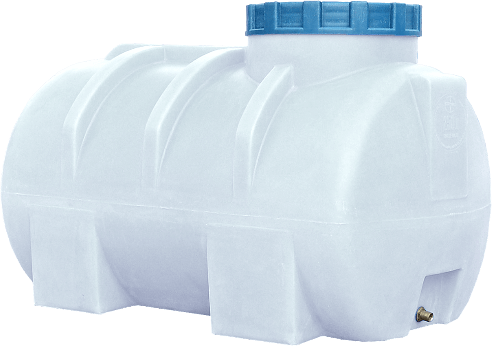 Емкость 250 л горизонтальная ГО ПБ белая Київ - зображення 4