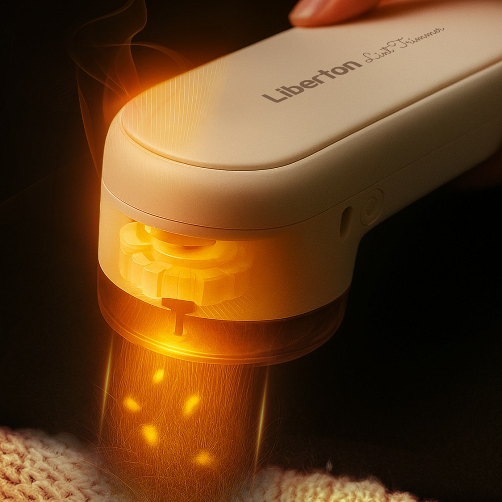 Машинка для удаления катышков Liberton LLR-7600 5 Вт белая Киев - изображение 5