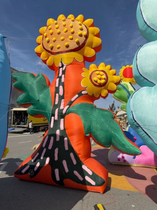 Декорации улиц надувные для оформления сцены, рекламы Київ - зображення 3