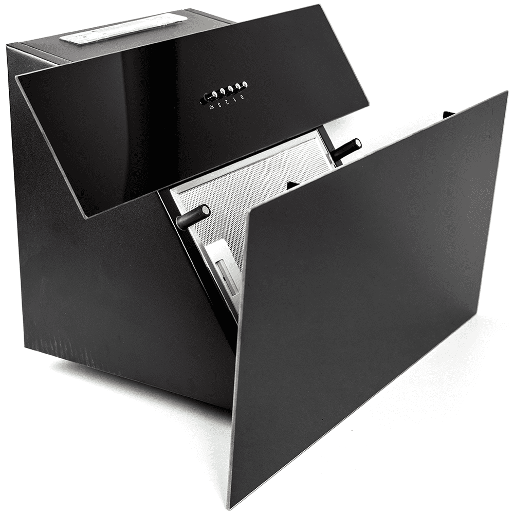 Вытяжка кухонная GRUNHELM GVN 325 BK (наклонная, 650 м3/ч, стекло) 106325 Киев - изображение 11