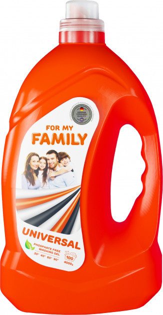 Гель для прання універсальний 4 л For My Family 600209 Киев - изображение 1