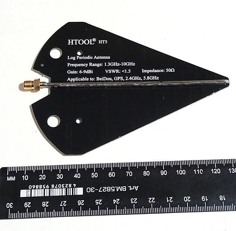 Антенна 1230 МГц - 10 ГГц 6-9dBi, до 30W, UWB антенна, с переходником и пигтейлом, обновленная верси Днепр - изображение 2