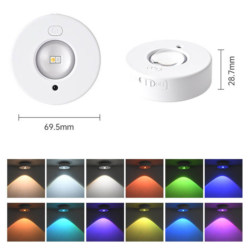 Светильник LED MZ-L3301 with remote control (3LC+RGB/1PCS) Херсон - зображення 4