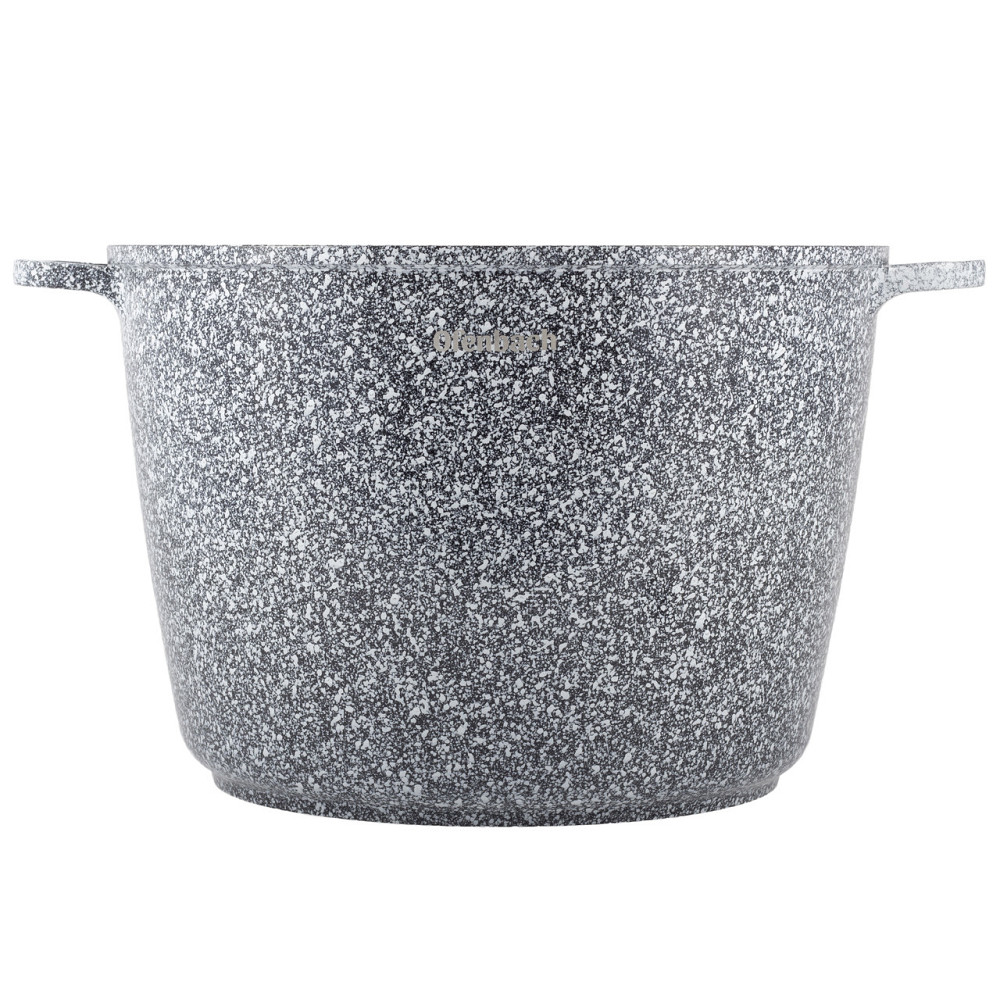Кастрюля Ofenbach Snow Marble 100503 антиприграрная с крышкой 6,2л 24*16,5см Одесса - изображение 7