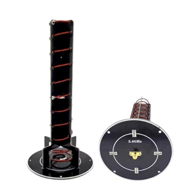 Антенна спиральная 2105-3070MHz 15.2dB, до 80W, направленная RHCP, 10 витков, SMA-female (гнездо) Днепр - изображение 2