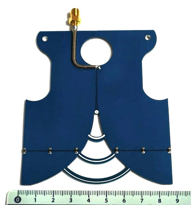 Антенна UWB 1GHz-8.5GHz 4-11dBi, до 50W, компланарная линейная, SMA-female (11009) Дніпро - зображення 12