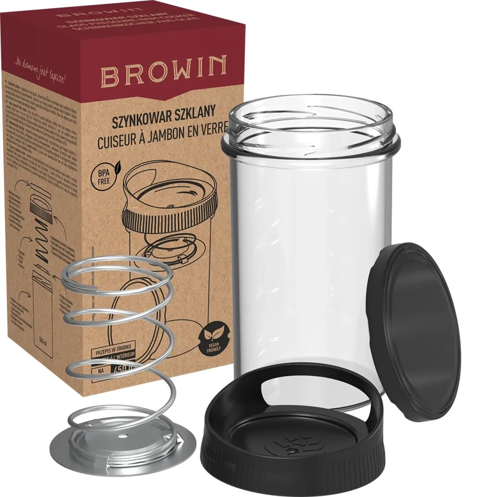 Ветчинница стеклянная Browin 450г (313701) Одеса - зображення 1