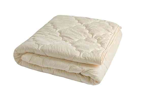 Ковдра літня холлофайбер одинарна однотонна з візерунком (Мікрофібра) Двоспальна Євро 200х220 54837 Київ