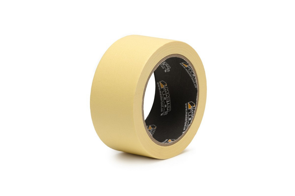 Лента малярная универсальная MASTERTOOL GripBond Pro 48 мм×30 м желтая 79-9929 Харків - зображення 3