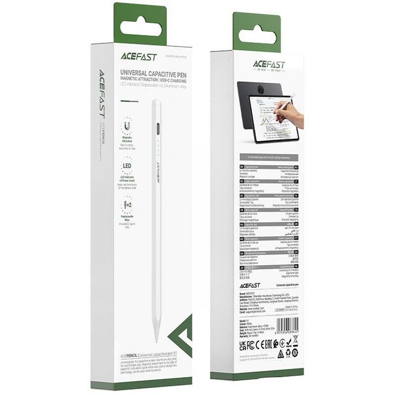 Стилус Acefast V1 Universal Capacitive Pen Херсон - зображення 4