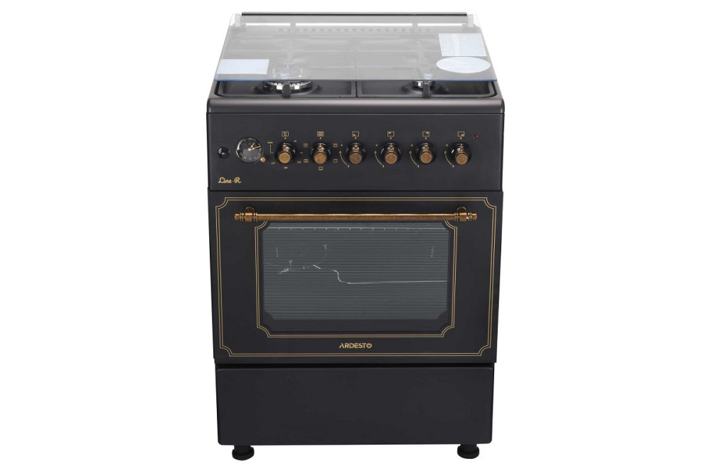 Плита комбинированная Ardesto FSСF-С606B 53 л черная Киев - изображение 4