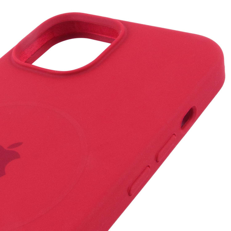 Чехол Silicone Case Full Protective (AA) with MagSafe для Apple iPhone 15 Plus (6.7") Херсон - изображение 4