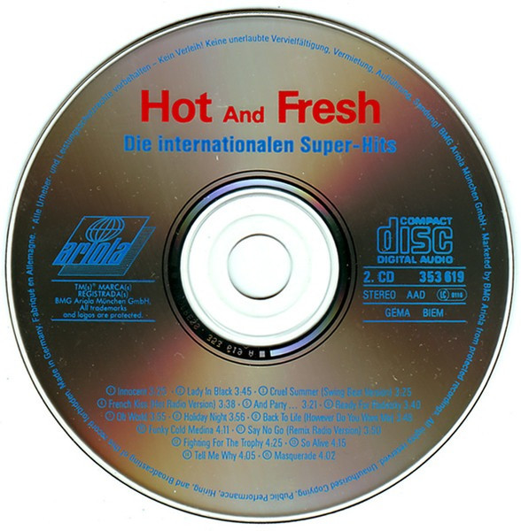 2CD Hot & Fresh - Die Internationalen Super-hits Вінниця - зображення 4