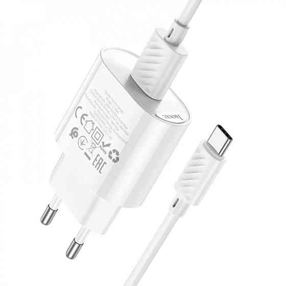 СЗУ Hoco C109A Fighter QC3.0 18W (1USB-A) + кабель USB to Type-C Херсон