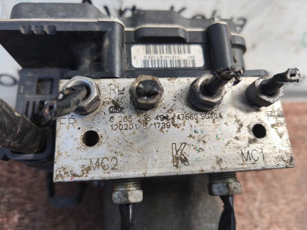 Блок ABS Nissan Note E11 2005-2012 (0265235494) Ковель - зображення 4