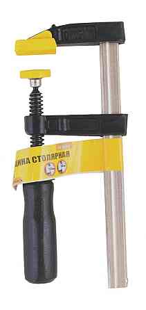 Струбцина столярная MASTERTOOL F-Type 150х50 мм 1700 Н деревянная ручка DIN 5117 07-0000 Харьков