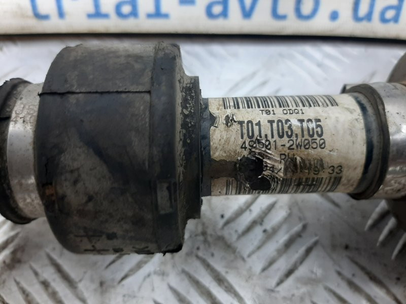 Привод передний левый АКПП Hyundai Santa fe DM 2.2 DIESEL D4HB 2012 (б/у) Киев - изображение 5