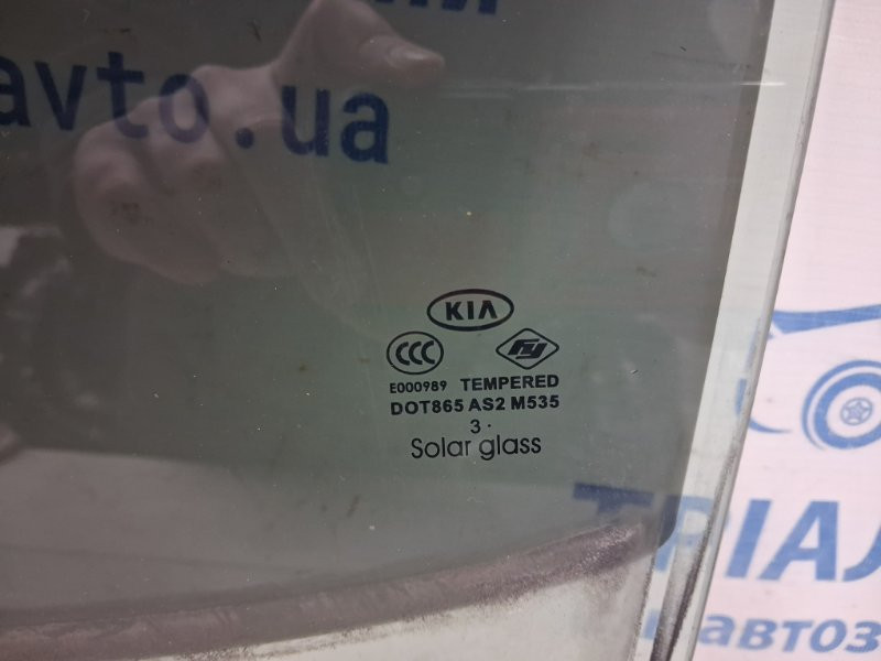 Стекло двери заднее левое Kia Optima TF 2.4 БЕНЗИН G4KJ 2010 (б/у) Київ - зображення 2