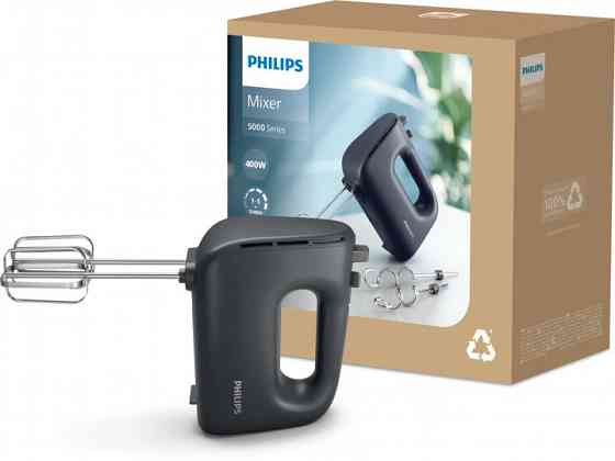 Миксер ручной Philips Series 5000 HR3739/00 400 Вт черный Киев