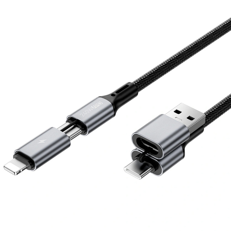 Дата кабель WIWU C077 Cyberlink Type-C to Lightning 27W (1m) Херсон - изображение 4