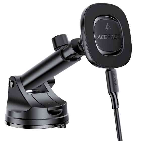 Автодержатель с БЗУ Acefast D47 Magnetic Charging 15W (center console) Херсон