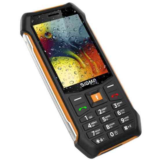 Телефон Sigma mobile X-Style 323 Rain Black/Orange Харьков