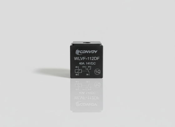 Автомобільне реле + колодка Convoy WLVF-112DF 5pin 12V 40A Киев