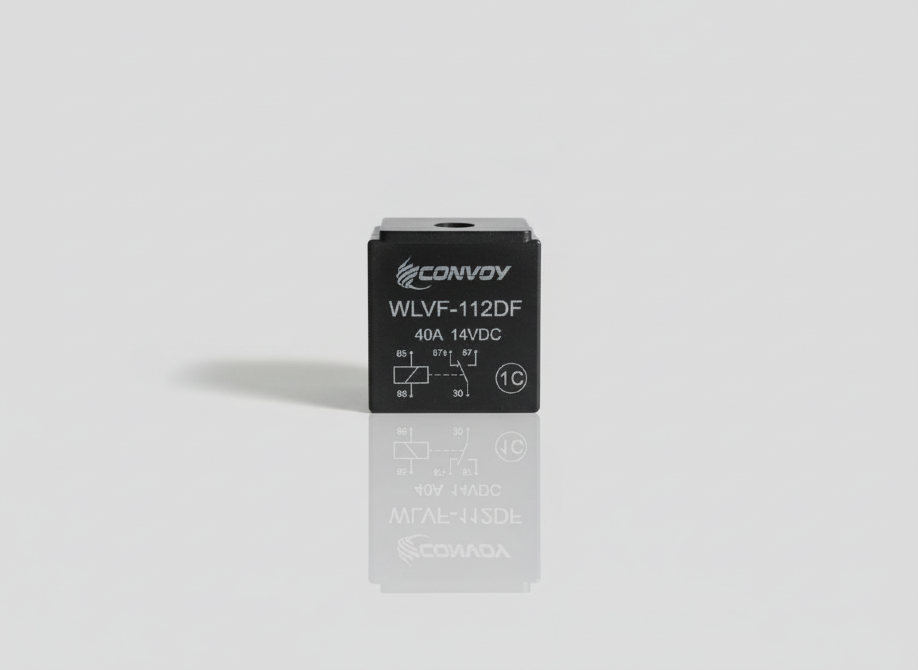 Автомобільне реле + колодка Convoy WLVF-112DF 5pin 12V 40A Киев - изображение 1
