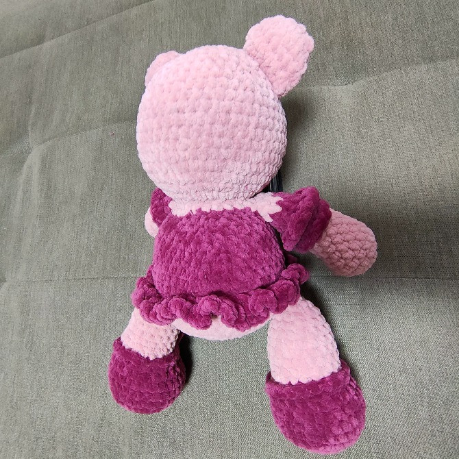 Іграшка Ведмедик м'яка в'язана дитяча ручна робота Нововолынск - изображение 3