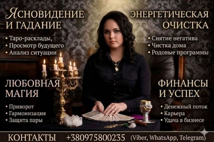 Ясновидящая Одесса. Снятие негатива. Предсказание судьбы. Одеса - зображення 1