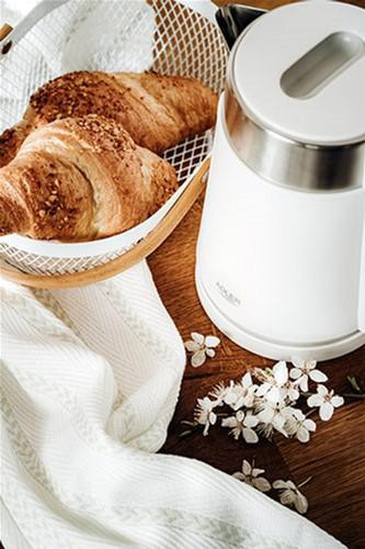 Электрочайник Adler AD-1372-white 0.6 л белый Київ - зображення 2