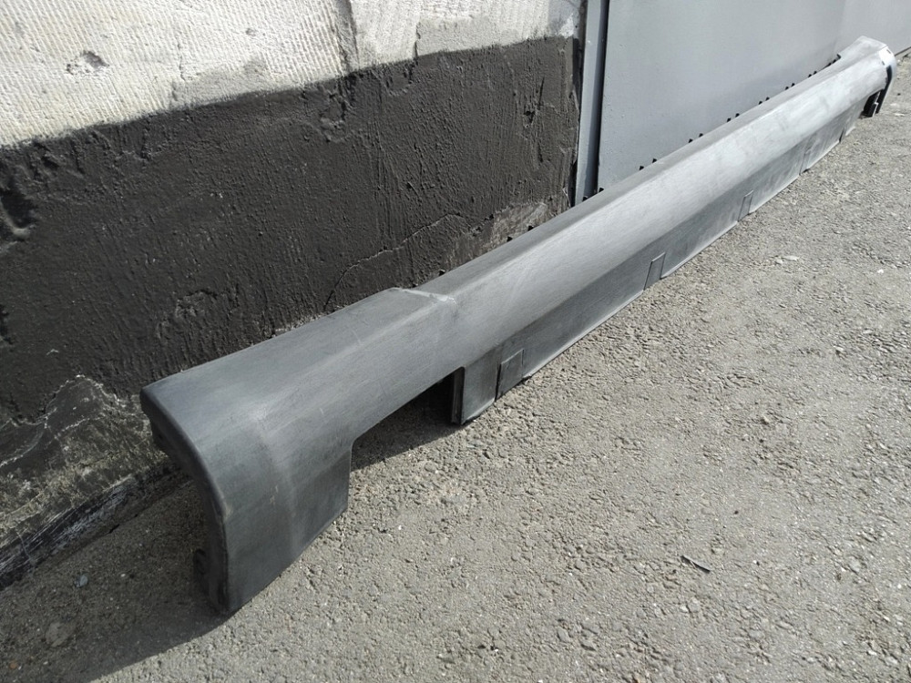 Накладка порога левая рокерная панель (структурная) паяная под покраску Tesla model S, model S REST Киев - изображение 1