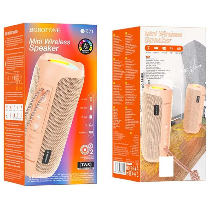 Bluetooth Колонка Borofone BR21 Херсон - зображення 4