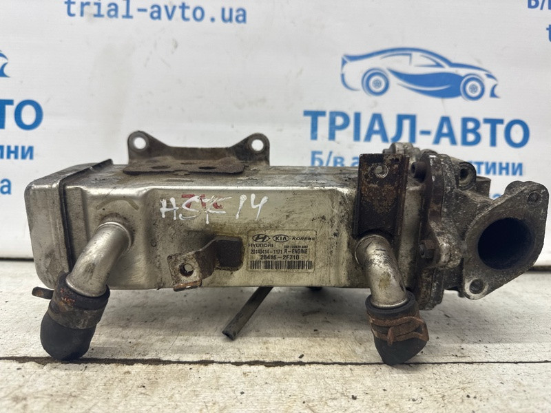 Радиатор EGR Hyundai Santa fe DM 2.2 DIESEL D4HB 2012 (б/у) Київ - зображення 1