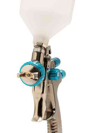 Краскопульт пневматический MASTERTOOL LVLP ВПЛБ 600 мл Ø1,4 мм круглый/плоский факел 125-170 л/мин 1 Харків