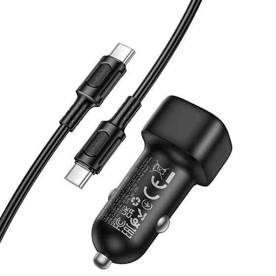 АЗУ Borofone BZ34B Cloud PD20W+QC3.0 total 38W (1USB-A/1C) + кабель Type-C to Type-C Херсон