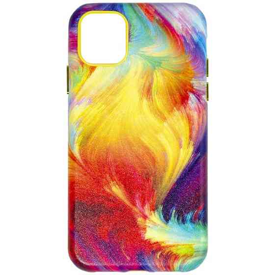 Кожаный чехол Colour Splash для Apple iPhone 11 (6.1") Херсон