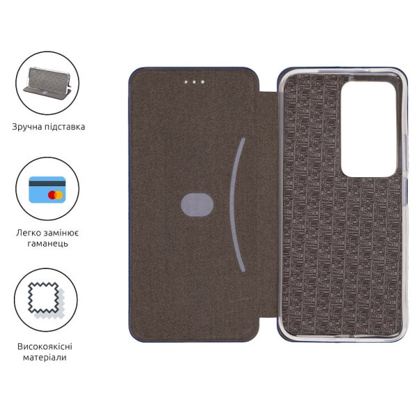 Чохол-книжка ArmorStandart G-Case для Xiaomi Redmi 15 4G Dark Blue (ARM87089) (Код товару:42938) Харків - зображення 3