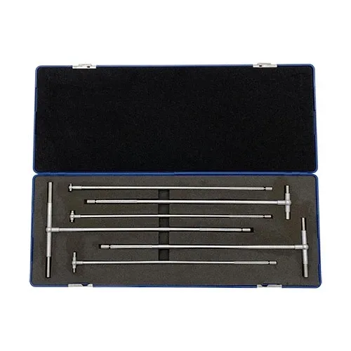 Набор нутромеров телескопических удлиненных 8-150мм 6 штук metal case PROTESTER TGSL8150 Харьков