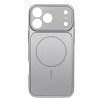 DM Чохол AG Glass Case With MagSafe для iPhone 16 Pro Max Silver Харьков