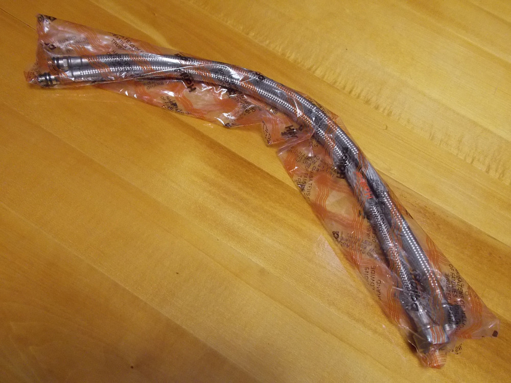 Комплект шлангов подвода воды к смесителю. Харків - зображення 1