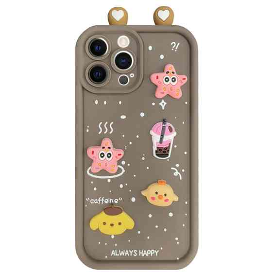 Чехол TPU Toys Case with Ears для Apple iPhone 16 Pro (6.3") Херсон