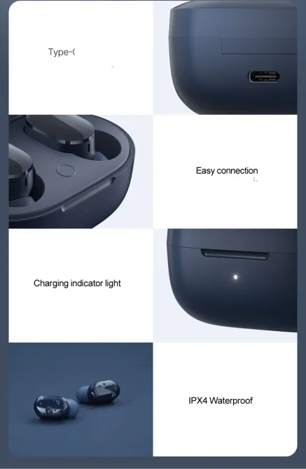 Навушники Xiaomi Redmi AirDots 3 White Bluetooth — оригінал, нові Київ - зображення 7