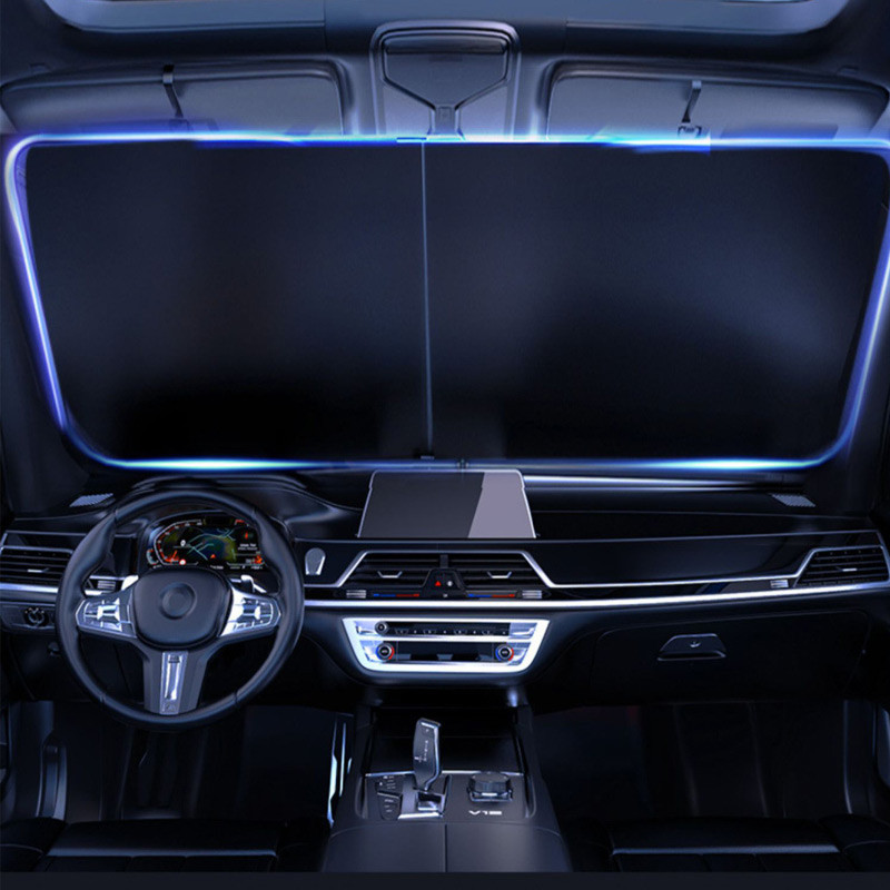 Солнцезащитная шторка на лобовое стекло (комплект из 2 шт) (1.35x0.7m) Херсон - зображення 3