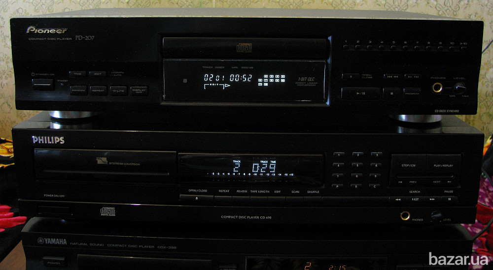 Проигрыватели CD Philips Cd-690,Yamaha CDX-493,CDX-396,Pioneer PD-207 Харків - зображення 4