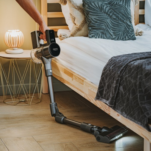 Пылесос ручной аккумуляторный Camry CR 7063 400 Вт черный Київ - зображення 5