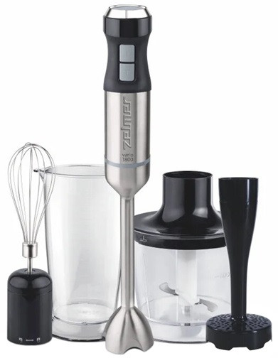 Блендер погружной Zelmer ZHB4752 1800 Вт серебристый Київ - зображення 2
