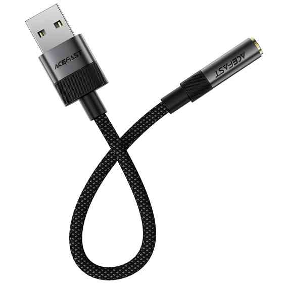 Переходник Acefast J13 USB male to AUX 3.5mm female Херсон